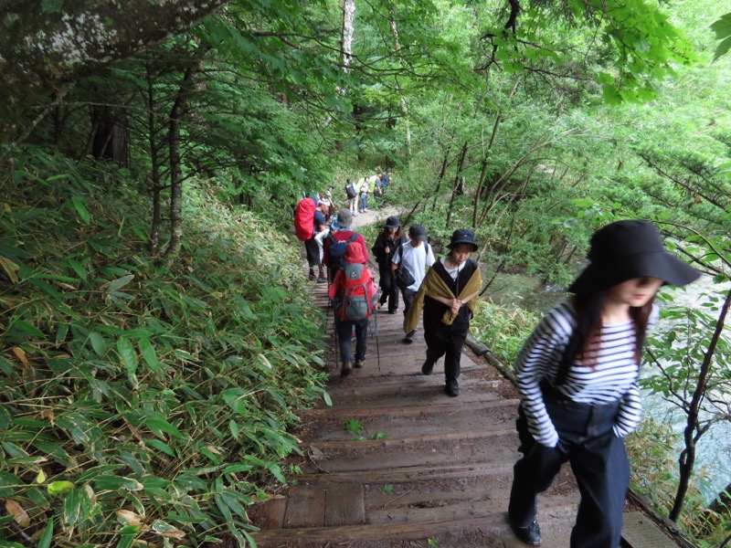 上高地、明神、徳本峠