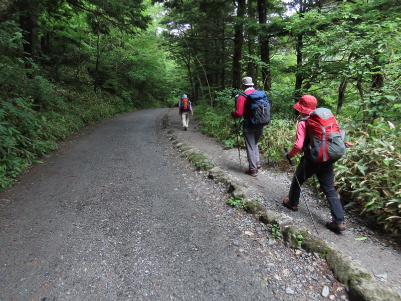 上高地、明神、徳本峠