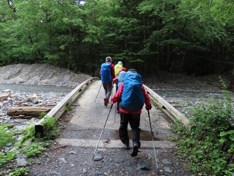 上高地、明神、徳本峠