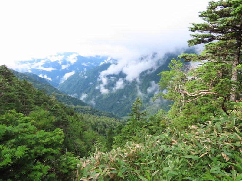 霞沢岳、上高地、明神