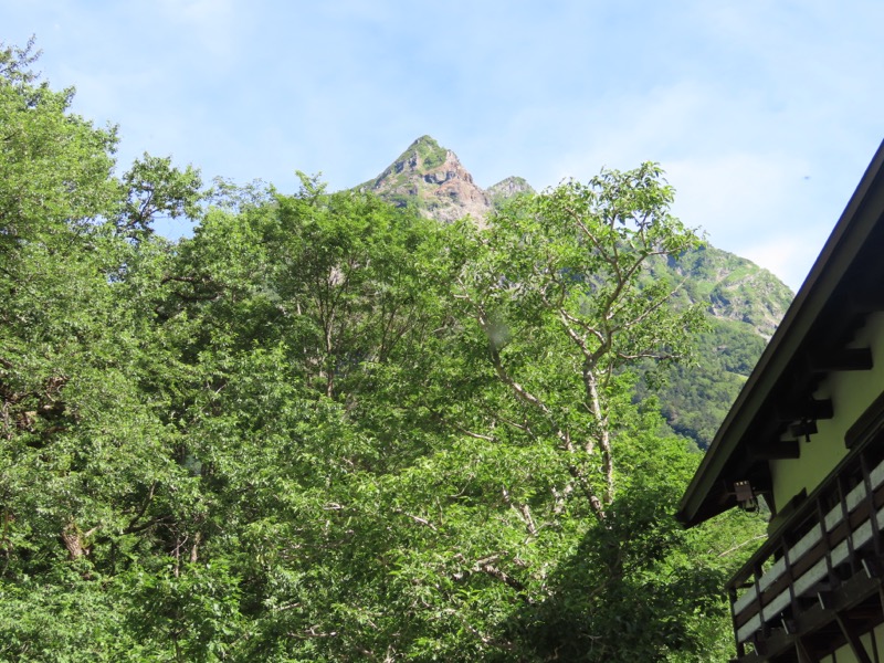 霞沢岳、上高地、明神