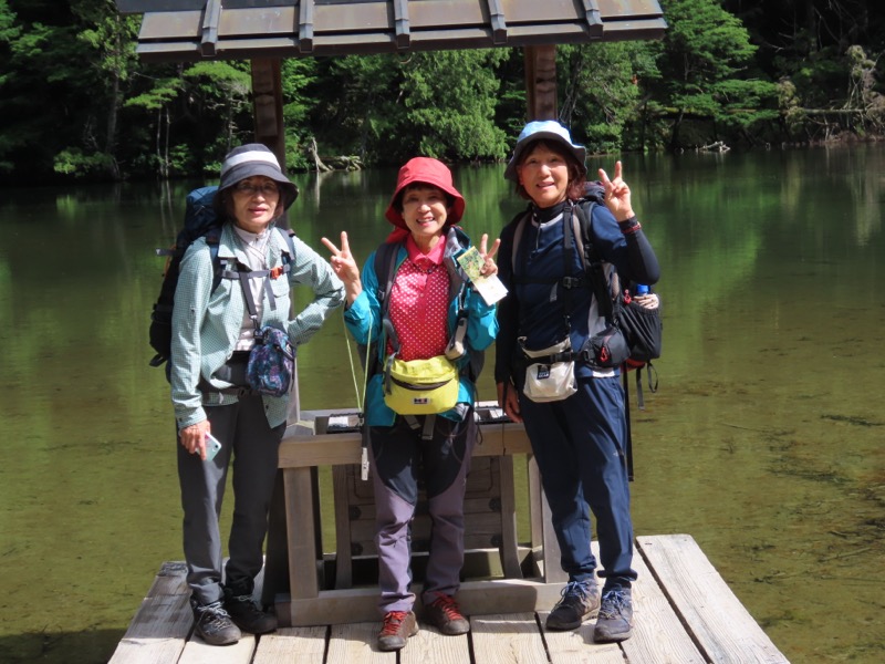 霞沢岳、上高地、明神