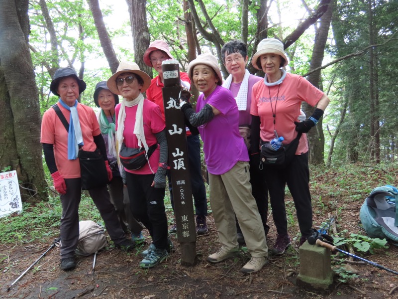 笹尾根、丸山、笛吹峠