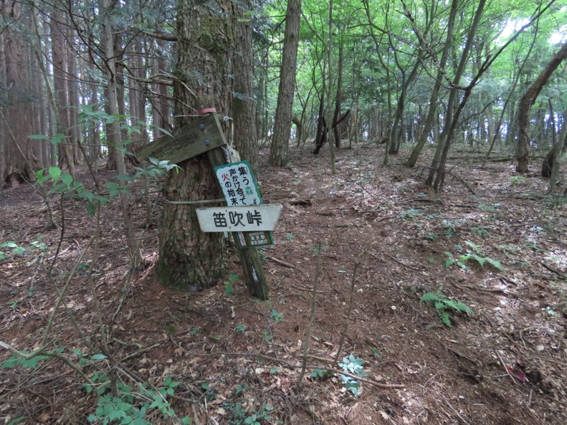 笹尾根、丸山、笛吹峠