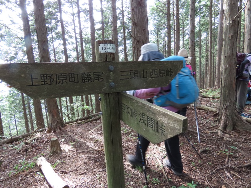 笹尾根、丸山、笛吹峠