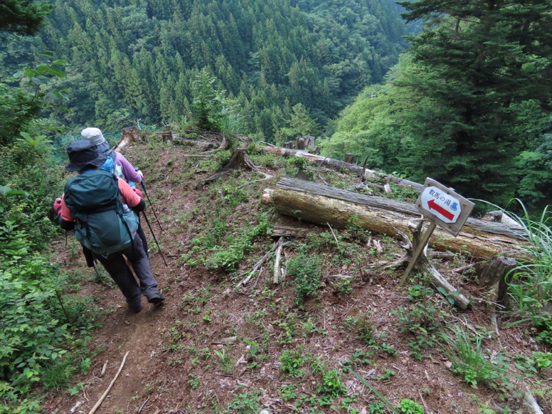 笹尾根、丸山、笛吹峠