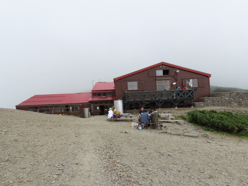 蝶ヶ岳、上高地右岸歩道