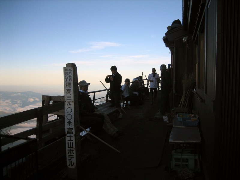 8月14日、富士山、山旅図鑑