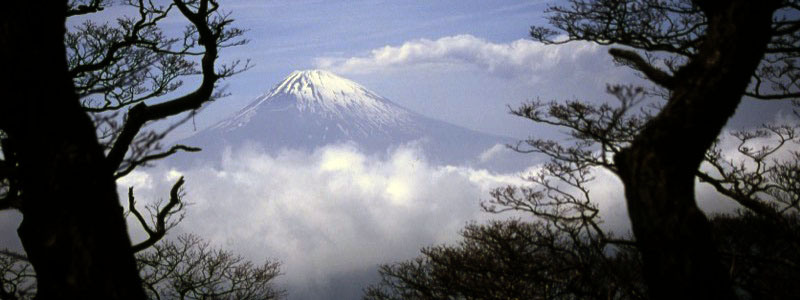 「箱根・駒ヶ岳」の富士山