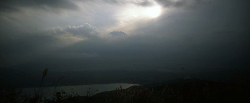 「石割山」の富士山