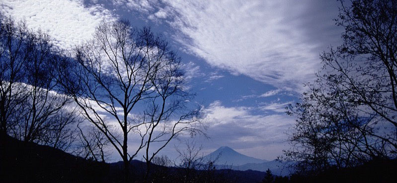 「大菩薩嶺」の富士山