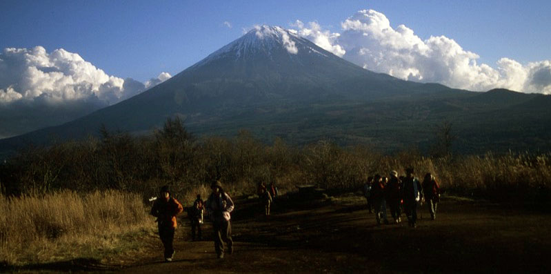 「足和田山」の富士山
